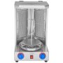 VEVOR - Parrilla para shawarma (capacidad de 6 kg), 2 quemadores, horno vertical de gas, asador de kebab, ideal para fiestas en casa, restaurantes y cocinas.