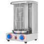 VEVOR - Parrilla para shawarma (capacidad de 6 kg), 2 quemadores, horno vertical de gas, asador de kebab, ideal para fiestas en casa, restaurantes y cocinas.