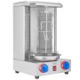 VEVOR - Parrilla para shawarma (capacidad de 6 kg), 2 quemadores, horno vertical de gas, asador de kebab, ideal para fiestas en casa, restaurantes y cocinas.