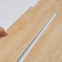 VEVOR Baldosas de Vinilo Entrelazadas de 1120 x 185 mm, 10 Baldosas de 5,5 mm de Grosor que Se Unen, Pisos de Bricolaje de Grano de Madera Natural para Cocina, Comedor, Dormitorios y Baños de su Hogar