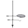 Parrilla giratoria VEVOR para fogatas, rejilla de acero resistente, ajustable 360°, para cocinar al aire libre, parrilla portátil para acampar y barbacoas al aire libre.