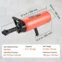 VEVOR Tire Bead Blaster, 150 PSI, inflador neumático portátil de 2.4 gal/9 L, herramienta de inflado portátil, 87-116 PSI para reparación de neumáticos de camiones, vehículos todo terreno, automóviles y tractores.