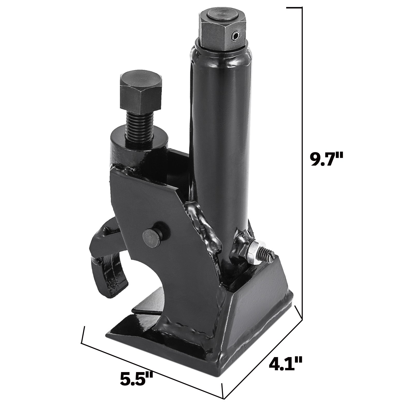 Destalonador de neumáticos manual VEVOR con dimensiones 9,7&quot; x 5,5&quot; x 4,1&quot;.
