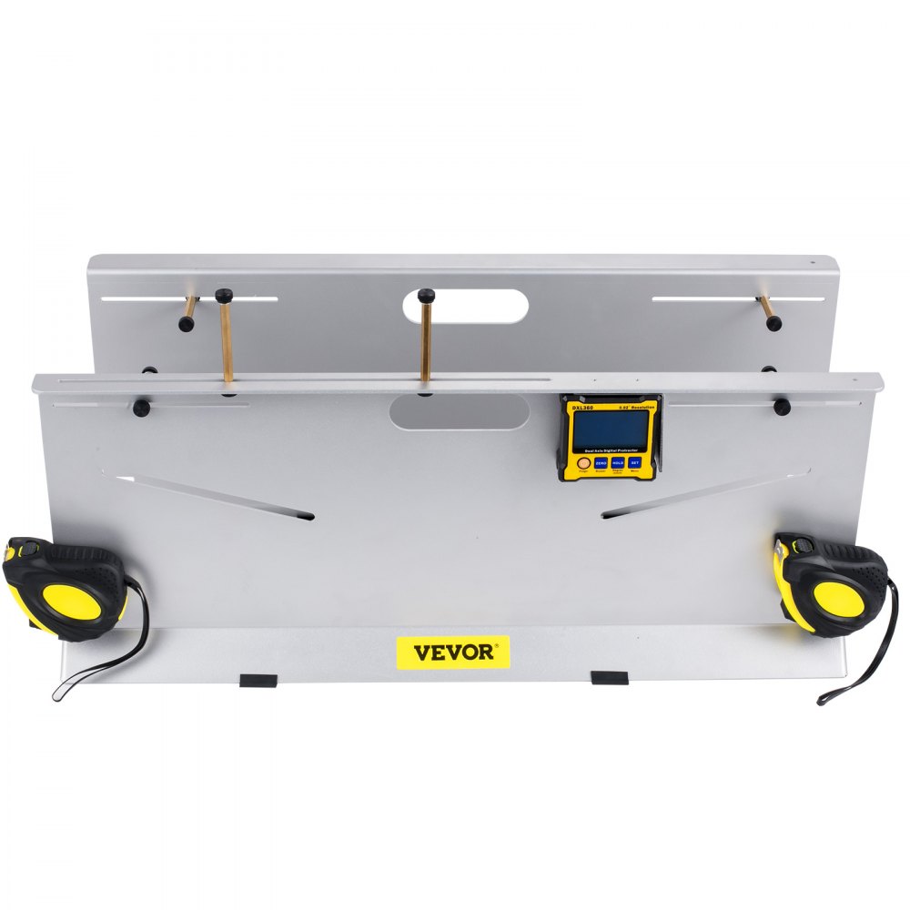 VEVOR Herramienta de alineación de ruedas, 6 placas de puntera de sondas, placas de alineación de puntera LED, herramientas de alineación de cinta métrica doble de 16 pies automotriz, herramienta de alineación de puntera de carga, herramienta de alineación de ruedas Camber Caster