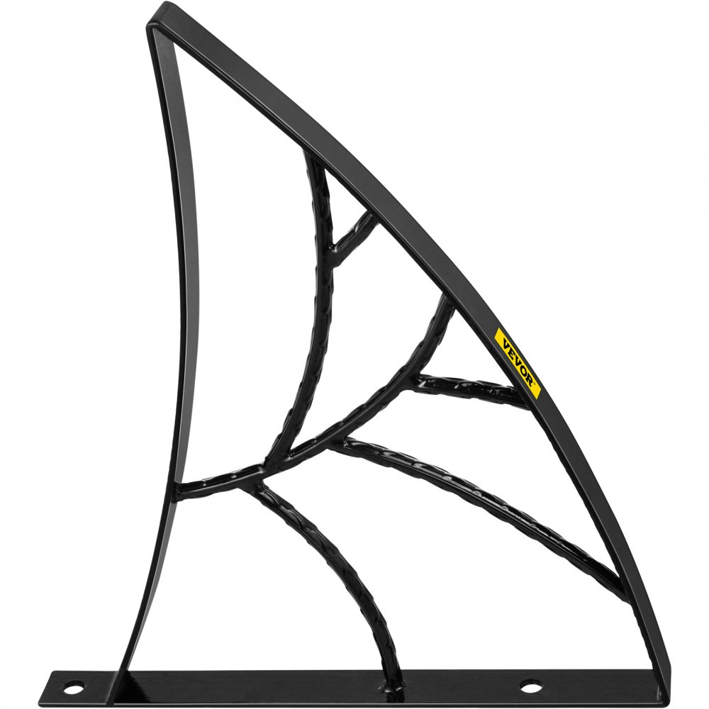 Pasamanos de hierro forjado VEVOR para pared, color negro