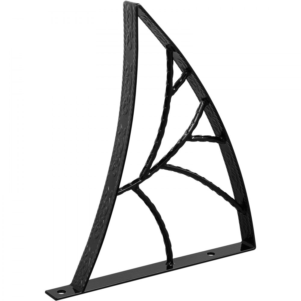 Pasamanos de hierro forjado VEVOR para pared, color negro