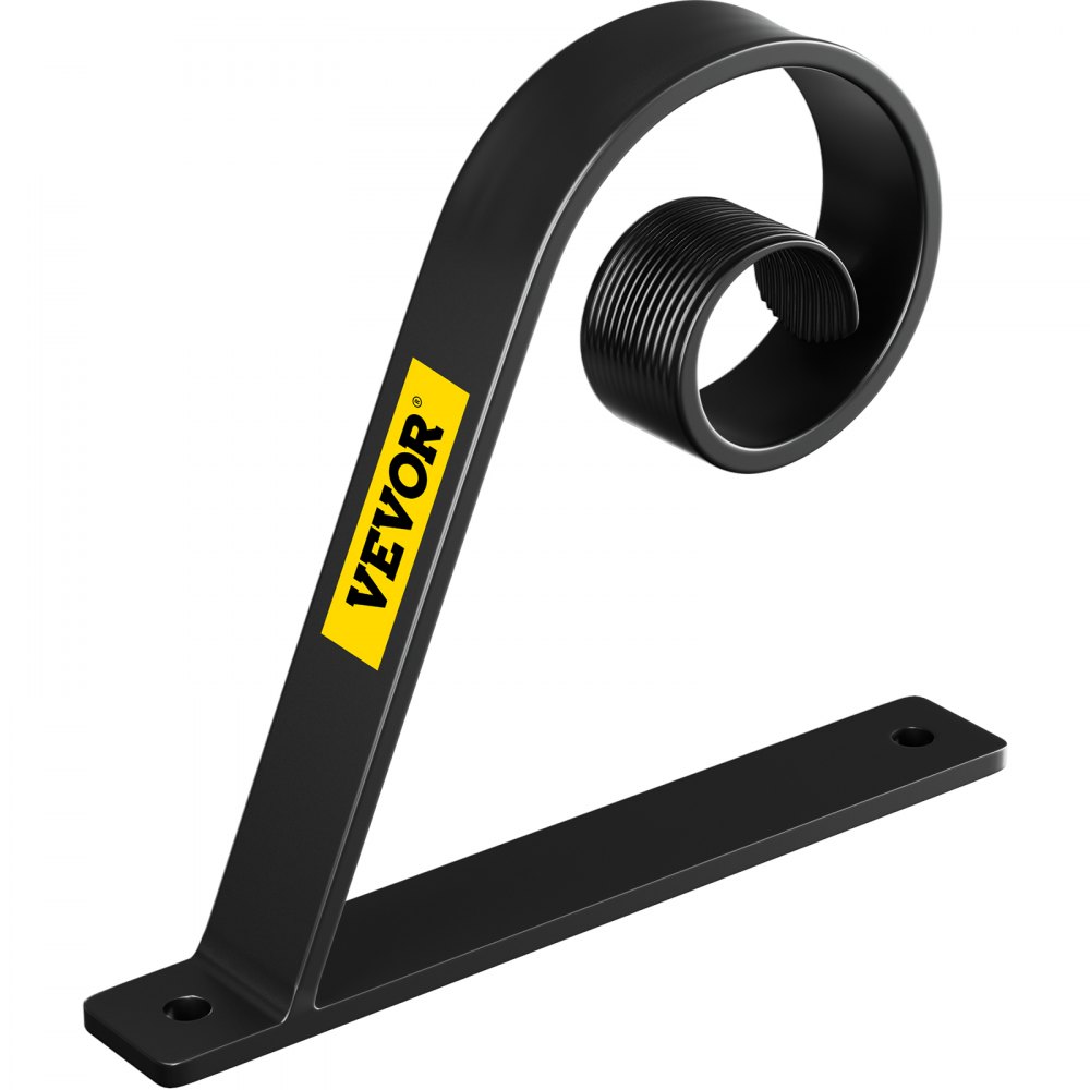 Pasamanos de hierro forjado VEVOR para pared, color negro