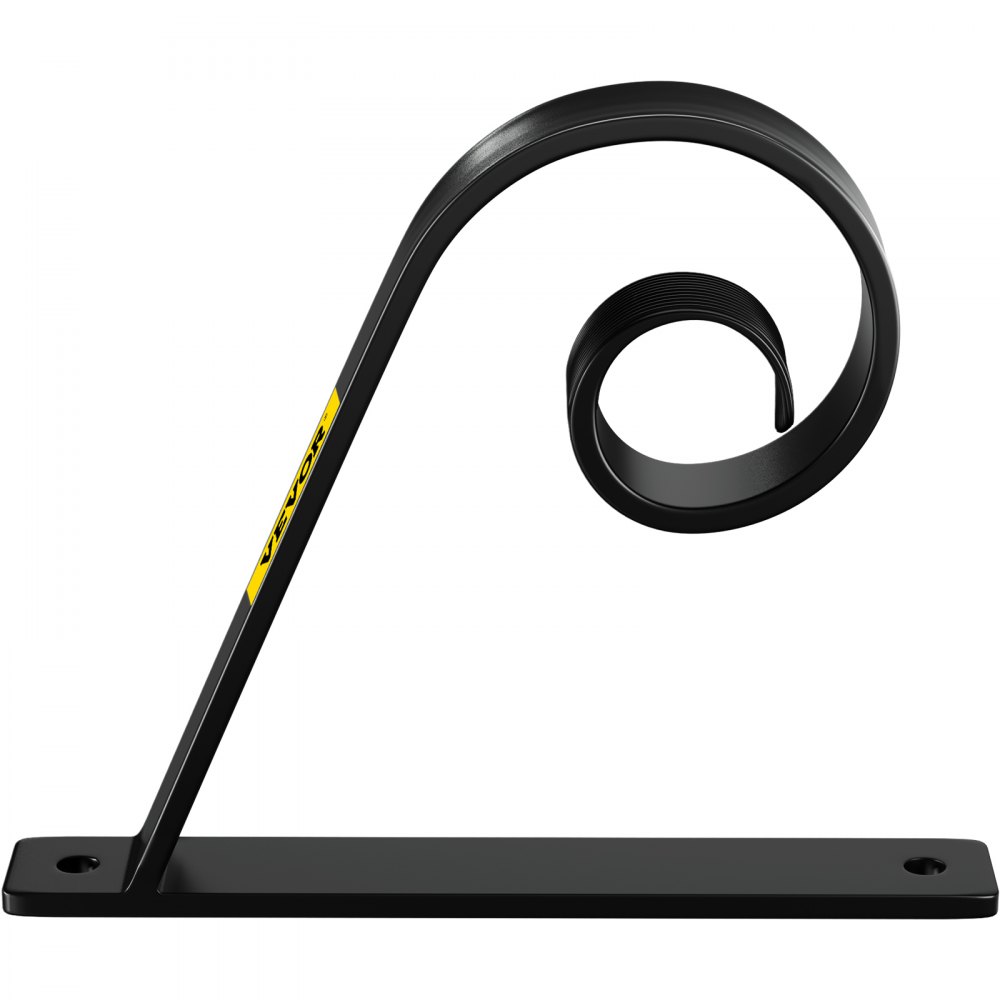 Pasamanos de hierro forjado VEVOR para pared, color negro