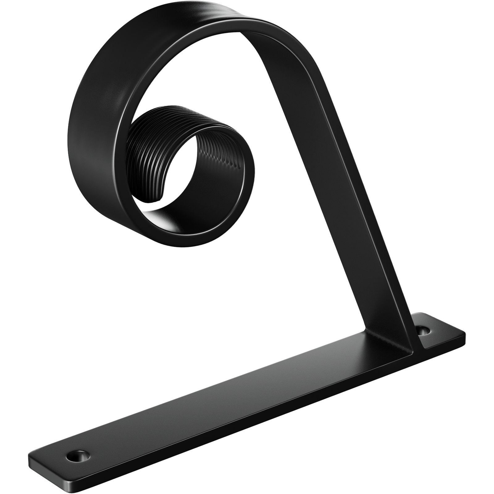 Pasamanos de hierro forjado VEVOR para pared, color negro