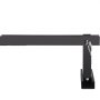 Extensor de escalera VEVOR con altura ajustable y mecanismo de bloqueo seguro.