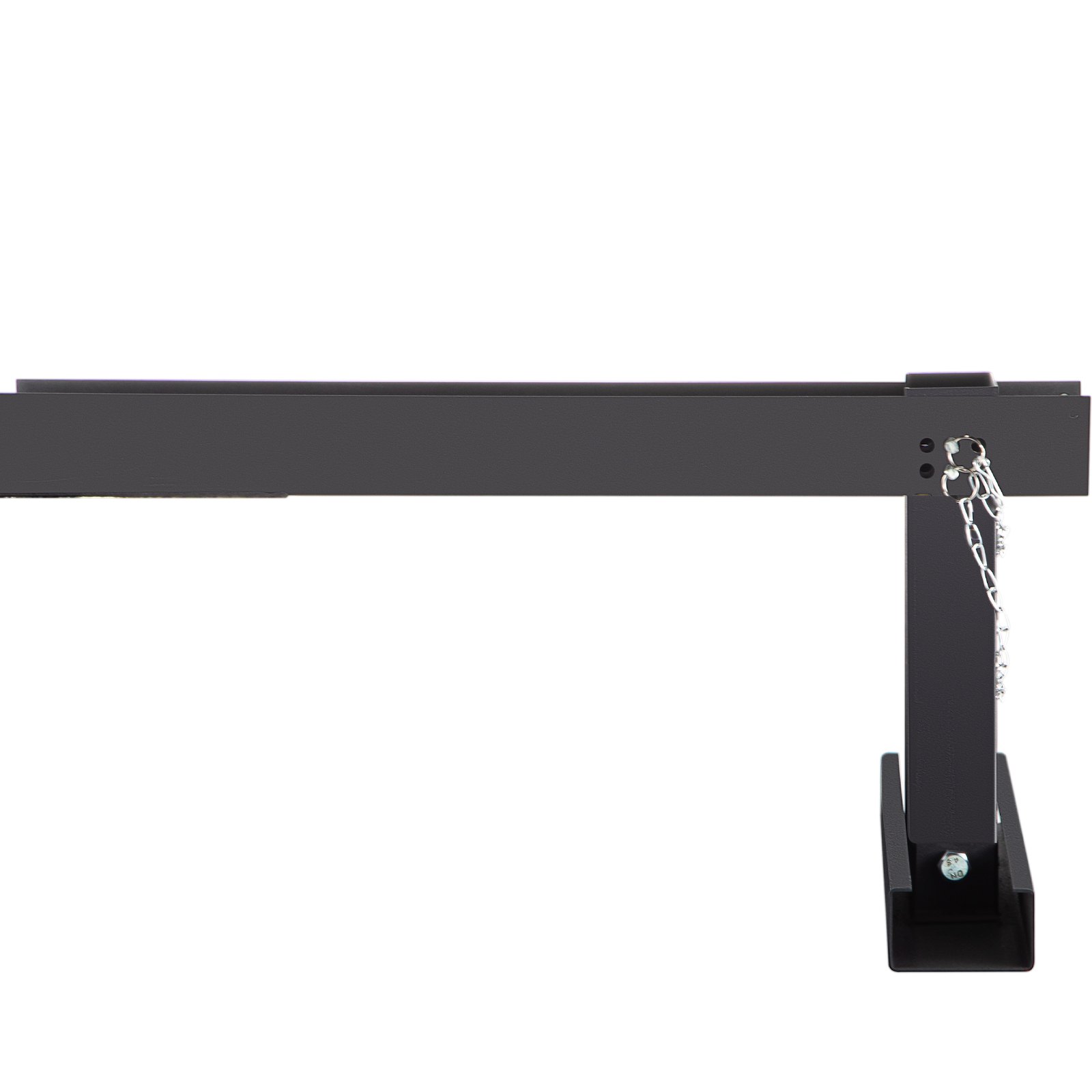 Extensor de escalera VEVOR con altura ajustable y mecanismo de bloqueo seguro.