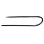 VEVOR Rebar Stakes, 12-Inch, Heavy-Duty 0.32 in Diameter U Shape, Galvanized Steel Ground Anchors with Chisel Point End & Rust-Resistant Coating, for Gardening Support, Fence, Camping Tents (8-Pack)