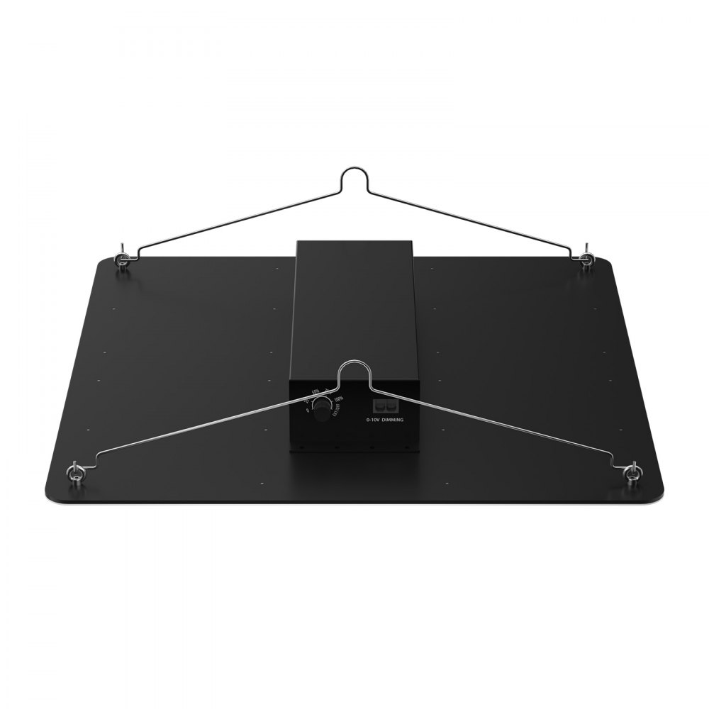 Lámpara LED de cultivo VEVOR de 400 W, espectro completo, regulable, de alto rendimiento, con diodos Samsung 2B1B para plantas de interior, plántulas, crecimiento y floración en invernadero, controlador de conexión en cadena para armario de cultivo de 1,2 x 1,2 m/1,5 x 1,5 m.