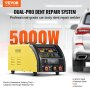 Soldadora de pernos VEVOR Dual Pro Soldadora profesional de 5KW para paneles de acero y aluminio
