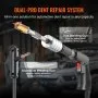 VEVOR Dual Pro Stud Welder Deluxe AL/Fe Kit de reparación de abolladuras, soldadora profesional de 5 kW con soldadura automática/manual y 10 modos, máquina de soldadura por puntos de 110 V para reparación de paneles de acero y aluminio.