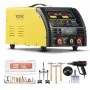 VEVOR Dual Pro Stud Welder Deluxe AL/Fe Kit de reparación de abolladuras, soldadora profesional de 5 kW con soldadura automática/manual y 10 modos, máquina de soldadura por puntos de 110 V para reparación de paneles de acero y aluminio.