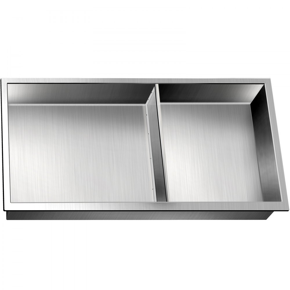 Nicho de ducha VEVOR de acero inoxidable, 12 x 24 x 4 pulgadas, nicho empotrado en la pared, fácil de instalar, estante de ducha empotrado moderno y elegante, nicho de jabón acabado pulido para ducha/baño