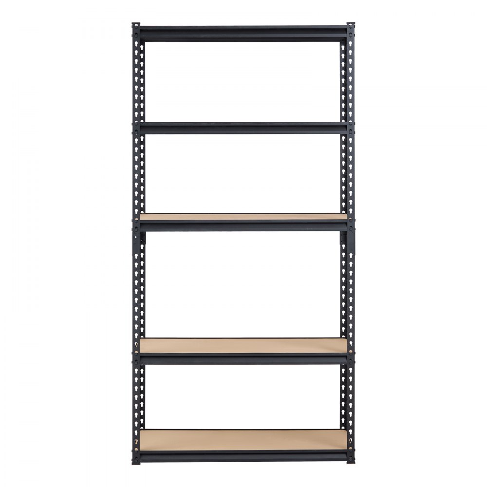 Estantes de almacenamiento de 16" de profundidad x 36" de ancho x 71,4" de alto Estanterías de almacenamiento de garaje de 5 niveles