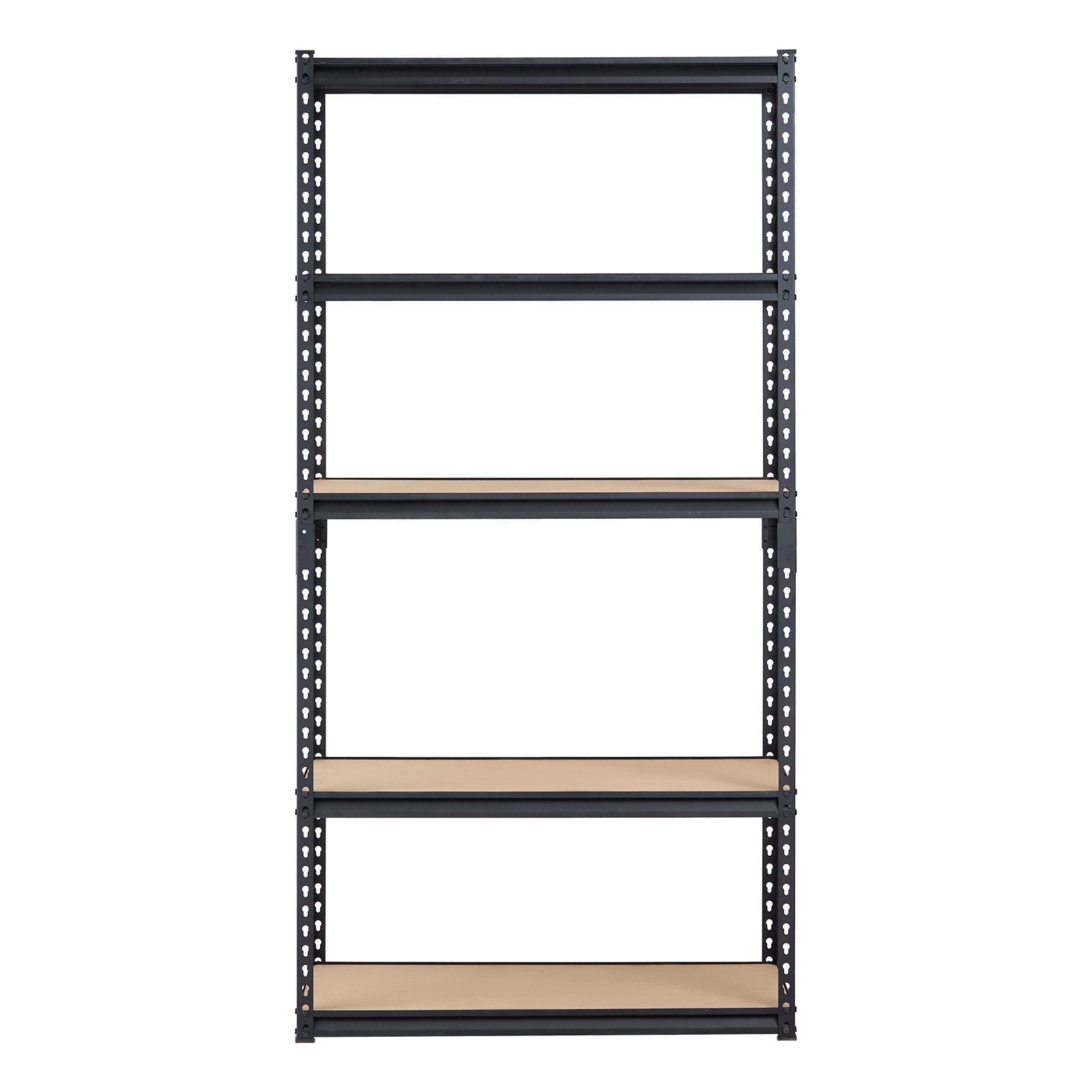 Estantes de almacenamiento de 16" de profundidad x 36" de ancho x 71,4" de alto Estanterías de almacenamiento de garaje de 5 niveles