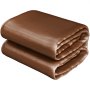 Lona resistente VEVOR, 20 x 40 pies, 16 mil de grosor, impermeable y resistente al sol, lona de polietileno resistente a desgarros y roturas con ojales y bordes reforzados para camiones, autocaravanas, barcos, techos, tiendas de campaña y camping, color marrón.