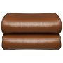 Lona resistente VEVOR, 20 x 40 pies, 16 mil de grosor, impermeable y resistente al sol, lona de polietileno resistente a desgarros y roturas con ojales y bordes reforzados para camiones, autocaravanas, barcos, techos, tiendas de campaña y camping, color marrón.