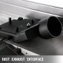 VEVOR Juntas de carpintería de 8 pulgadas, 1500 W, cepilladora de juntas resistente, 9000 RPM/min, 6 M/min, 120 mm, grosor de corte, junta de madera, para cepilladora de corte de madera