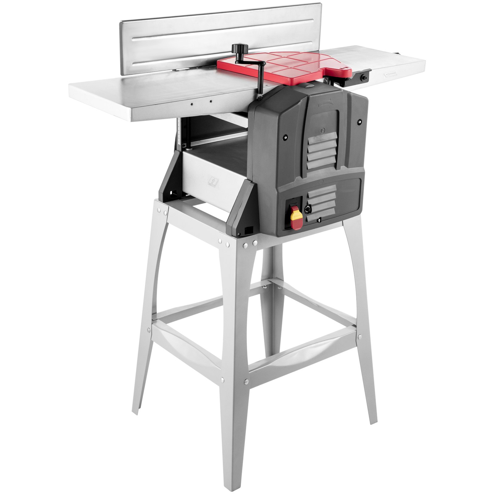 VEVOR Juntas de carpintería de 8 pulgadas, 1500 W, cepilladora de juntas resistente, 9000 RPM/min, 6 M/min, 120 mm, grosor de corte, junta de madera, para cepilladora de corte de madera