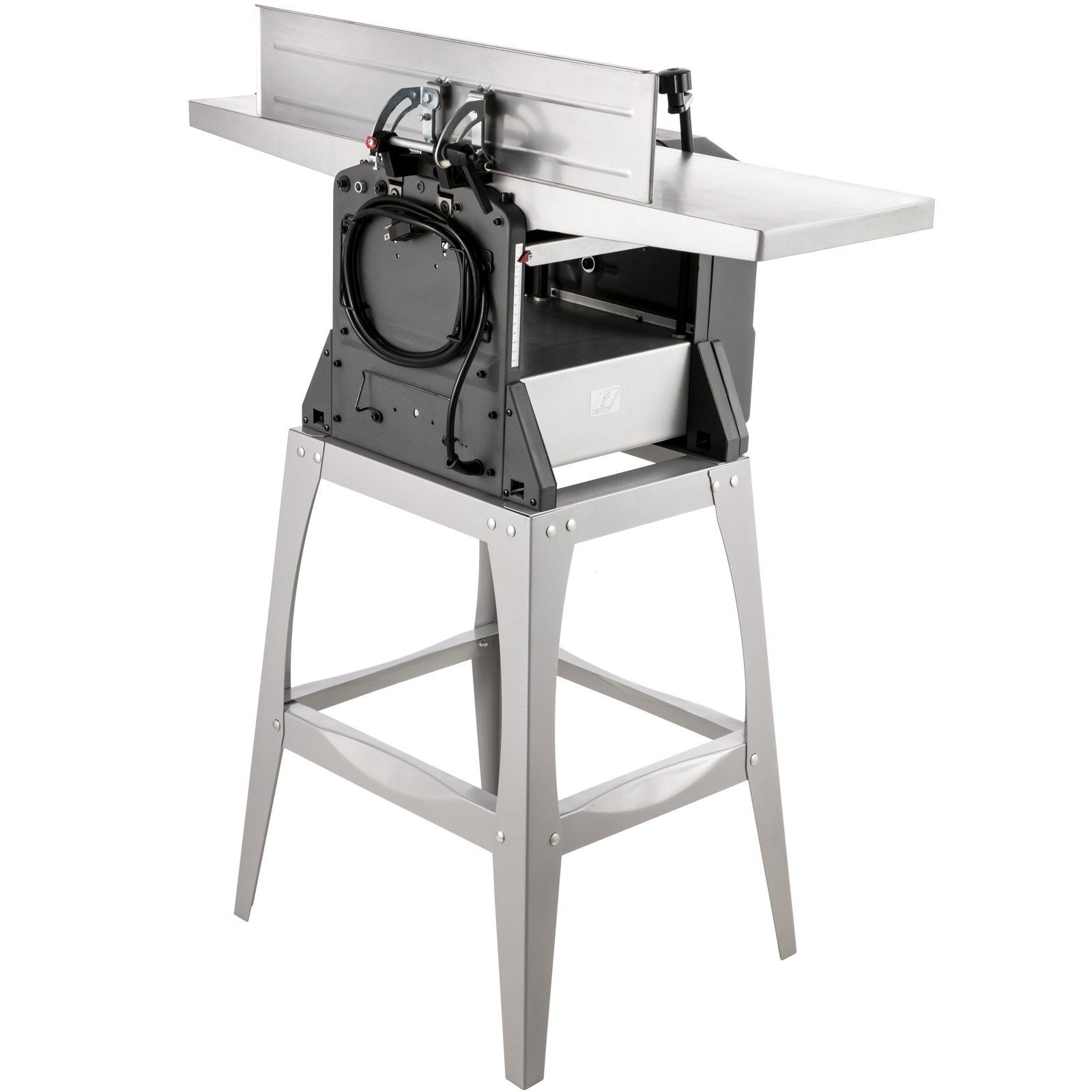VEVOR Juntas de carpintería de 8 pulgadas, 1500 W, cepilladora de juntas resistente, 9000 RPM/min, 6 M/min, 120 mm, grosor de corte, junta de madera, para cepilladora de corte de madera