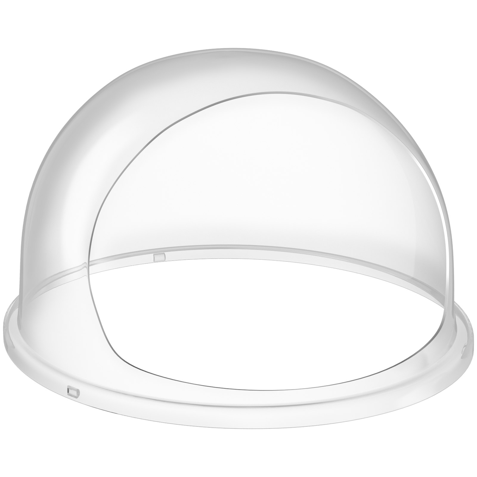 Cubierta para máquina de dulces VEVOR con forma de cúpula transparente y frente abierto. Diseño transparente y elegante.