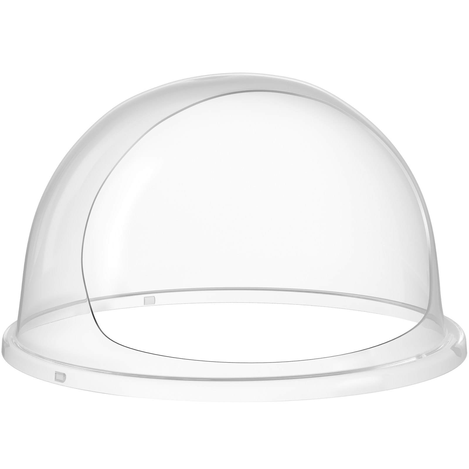 Cubierta para máquina de dulces VEVOR, transparente, en forma de cúpula, con una base ancha y una gran abertura.