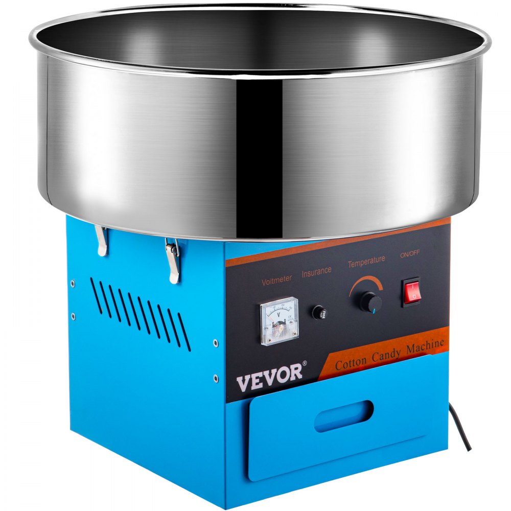 VEVOR Máquina Comercial de Algodón de Azúcar 935W Máquina de Algodón