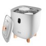 Calentadores de toallas VEVOR para baño, cubo calentador de toallas de 25 L con apagado automático para spa. Capacidad para hasta 5 toallas de baño grandes, mantas, ropa, batas de baño, pijamas y más.