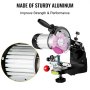 Afilador de motosierra VEVOR 230 W, molinillo de cadena ajustable multiángulo profesional 3000 RPM, afilador de hoja de motosierra eléctrica para cadenas de 1/4" a 2/5