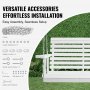 VEVOR Columpio de madera para porche de 1,6 m, banco de patio para jardín, capacidad de carga mejorada de 400 kg, banco de columpio resistente con cadenas colgantes para exteriores, color blanco