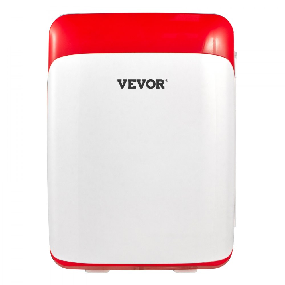 Tuspuzz 10L Mini Nevera Pequeña Portátil 26,5 x 25 x 35 cm Mini Refrigerador 220 V/12 V 48 W Mini-Frigorífico Portátil Rosa con Función de Frío y Calor para Maquillaje Cuidado la Piel Material ABS