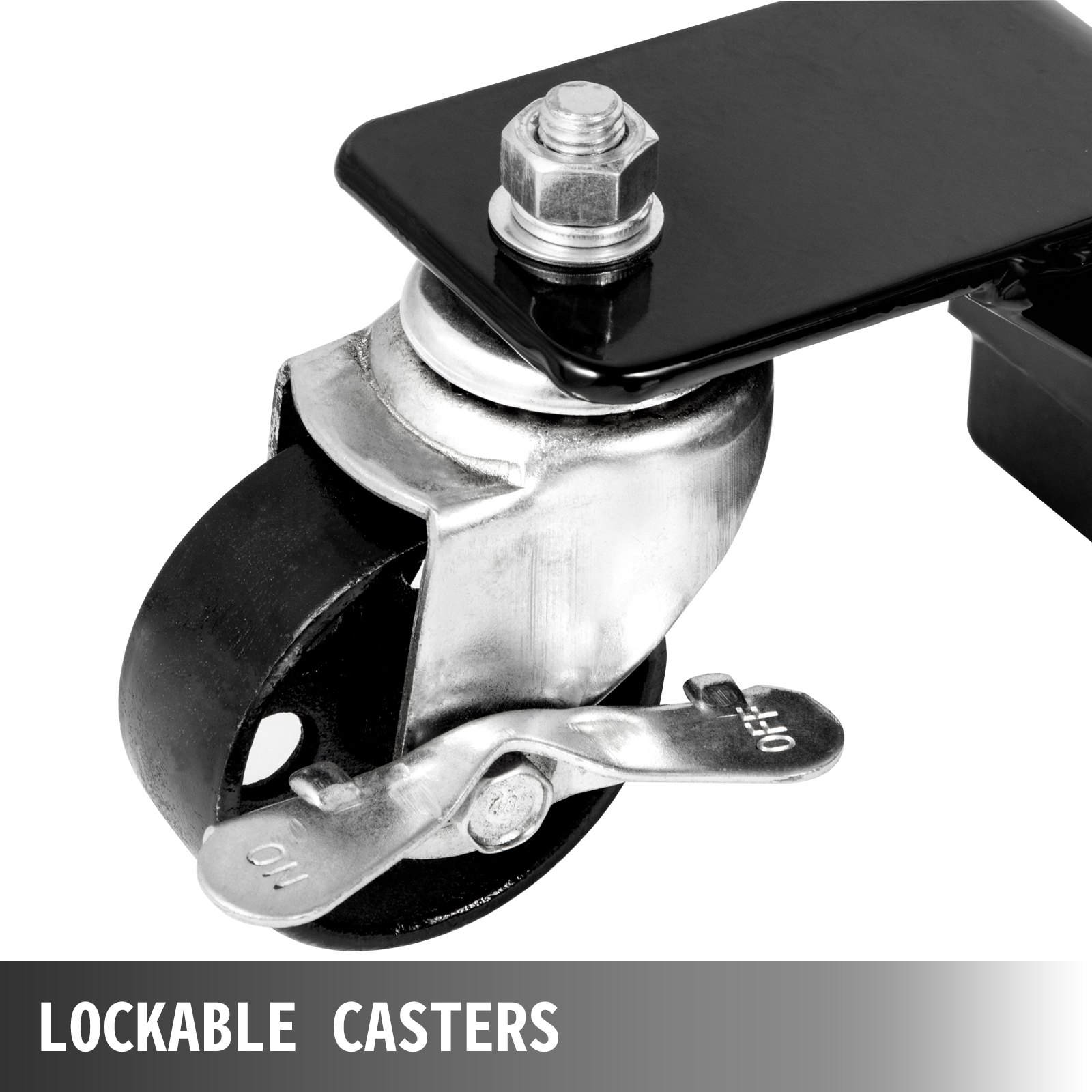 Gato hidráulico de tijera para motocicleta VEVOR con capacidad de carga de 1700 libras, mesa elevadora portátil para motocicleta, gato elevador ajustable para motocicleta, soporte de elevación para motocicleta imprescindible en el garaje (1700 libras, negro y rojo)
