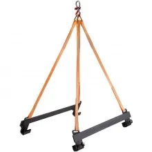 VEVOR Watercraft Lift Sling, 1000 libras de capacidad Jet Ski Lift Sling, 39'' Watercraft Sling con soportes de acero con recubrimiento de polvo resistente, correas de elevación de poliéster para embarcaciones personales, PWC, Jet Ski