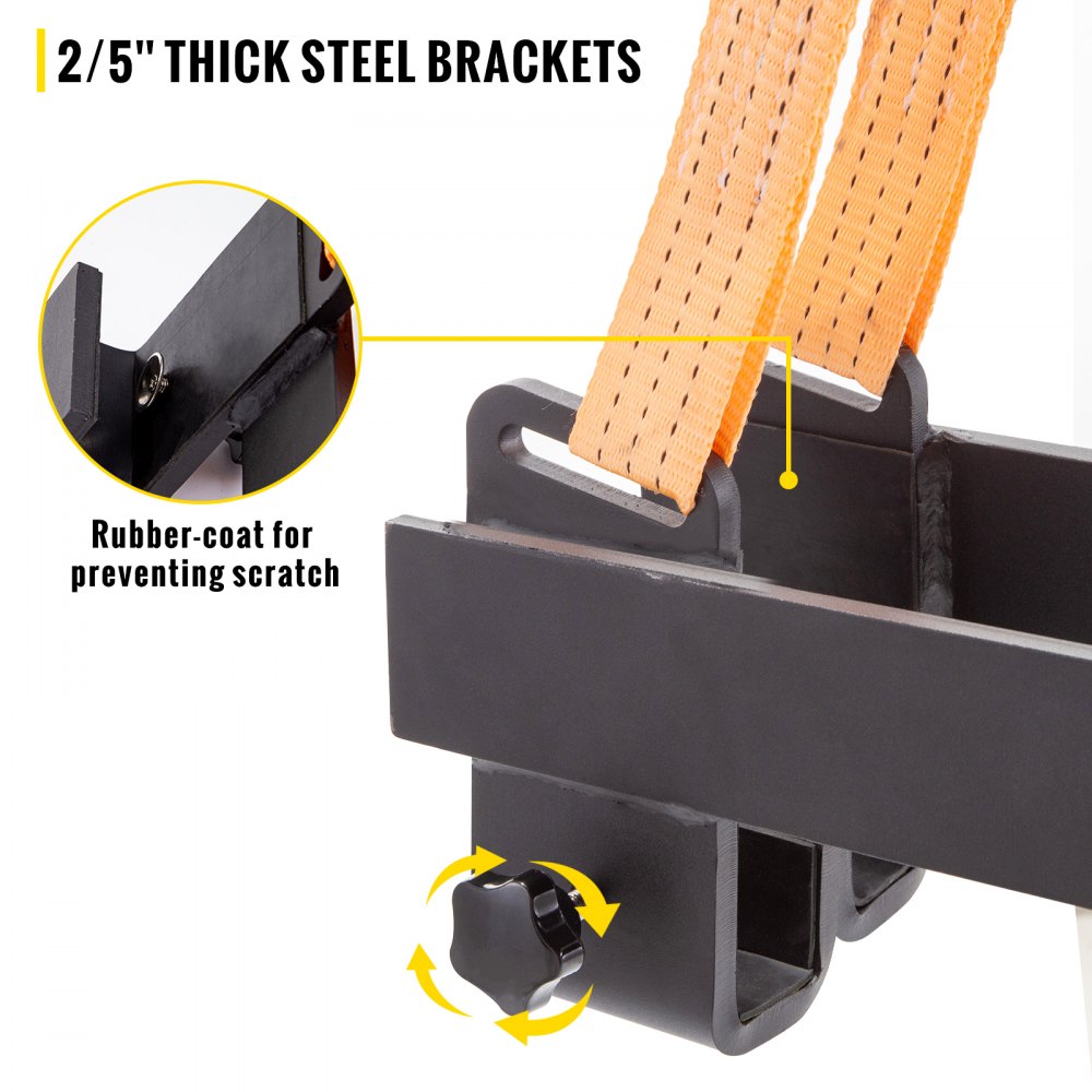 VEVOR Correa de Elevación para Motos de Agua con Una Placa de Acero Resistente y Duradera y Una Eslinga Poliéster, Capacidad 680 kg, Perfecto para Múltiples Aplicaciones Marinas como Muelles y Garajes