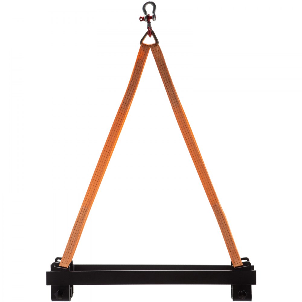 VEVOR Correa de Elevación para Motos de Agua con Una Placa de Acero Resistente y Duradera y Una Eslinga Poliéster, Capacidad 680 kg, Perfecto para Múltiples Aplicaciones Marinas como Muelles y Garajes