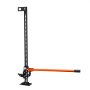 Gato agrícola de alta elevación VEVOR, 122 cm (48"), capacidad de 3177 kg (7000 lb), con trinquete, para uso todoterreno, resistente, para tractores, camiones, SUV y parachoques, color naranja