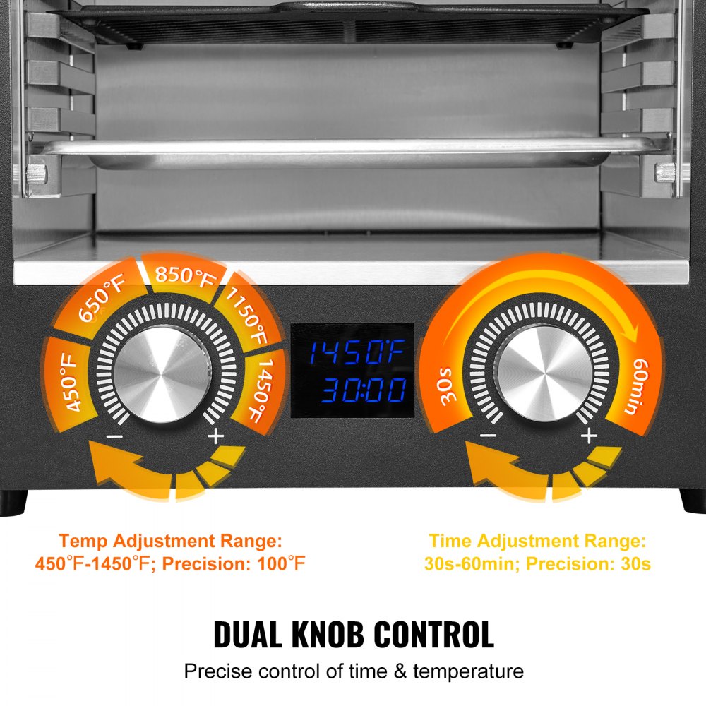 Parrilla eléctrica VEVOR para carne, 1800 W, parrilla infrarroja eléctrica sin humo, 720 °C, acero inoxidable, con rejilla ajustable de 6 niveles, ideal para barbacoa, tostadas y parrilla de interior.