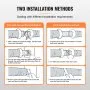 VEVOR Manguera de ventilación para secadora, conducto flexible aislado de 10 pulgadas, 25 pies de largo con 2 abrazaderas de conducto, protección resistente de tres capas para HVAC, calefacción, refrigeración, ventilación y escape, valor de resistencia a la llama R-6.0
