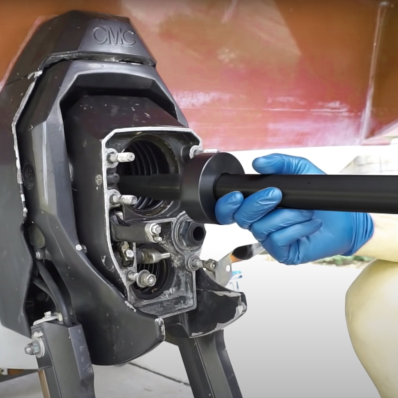 VEVOR Kit de instalación y alineación de rodamientos de cardán, juego de herramientas de alineación de motor de alta resistencia para Mercruiser Alpha, Alpha 1, MR, Bravo, OMC, Cobra y Volvo