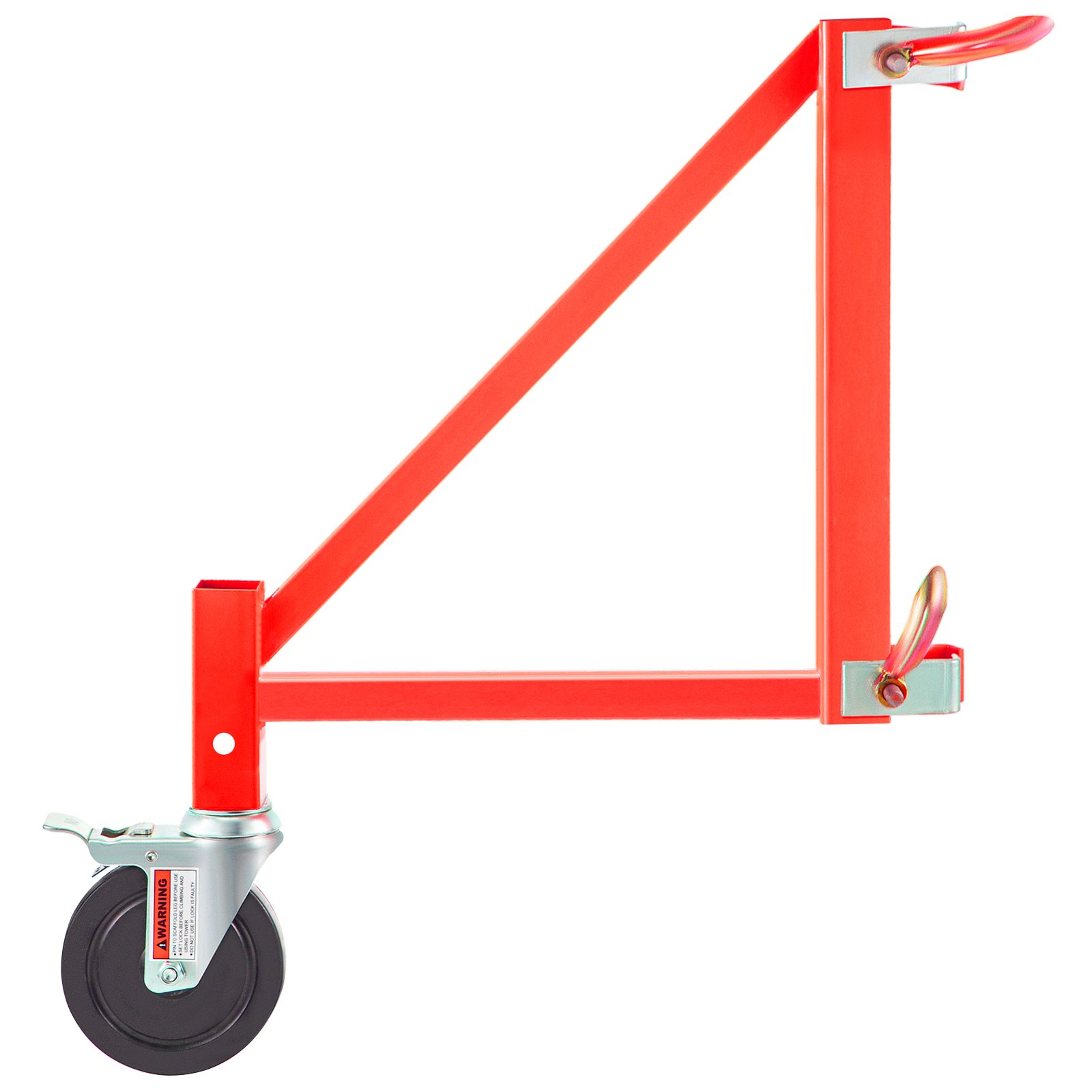 VEVOR Andamio Outrigger Outrigger Set 18" x 18" 4 piezas con pasador de bloqueo y ruedas