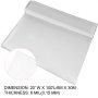 Película para invernadero VEVOR de 20&#039; de ancho x 100&#039; de largo, 6 mil de espesor, rollo transparente.