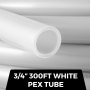 VEVOR Tubería de agua potable PEX de 3/4", 300 pies, color blanco