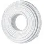 Tubería PEX VEVOR de 3/4 de pulgada y 500 pies de longitud. Tubería flexible PEX-B para agua potable. Líneas de agua PEX para agua caliente/fría de fácil restauración. Aplicaciones de plomería con cortador y abrazaderas gratis. Color blanco.
