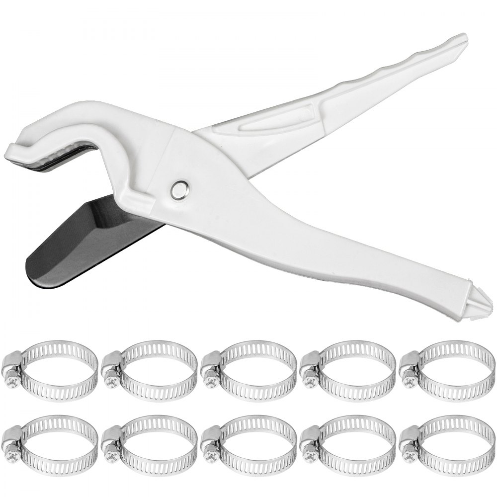 Tubería PEX VEVOR de 3/4 de pulgada y 100 pies de longitud. Tubería flexible PEX-B para agua potable. Líneas de agua PEX para agua caliente/fría, fácil de restaurar. Aplicaciones de plomería con cortador y abrazaderas gratis. Azul.