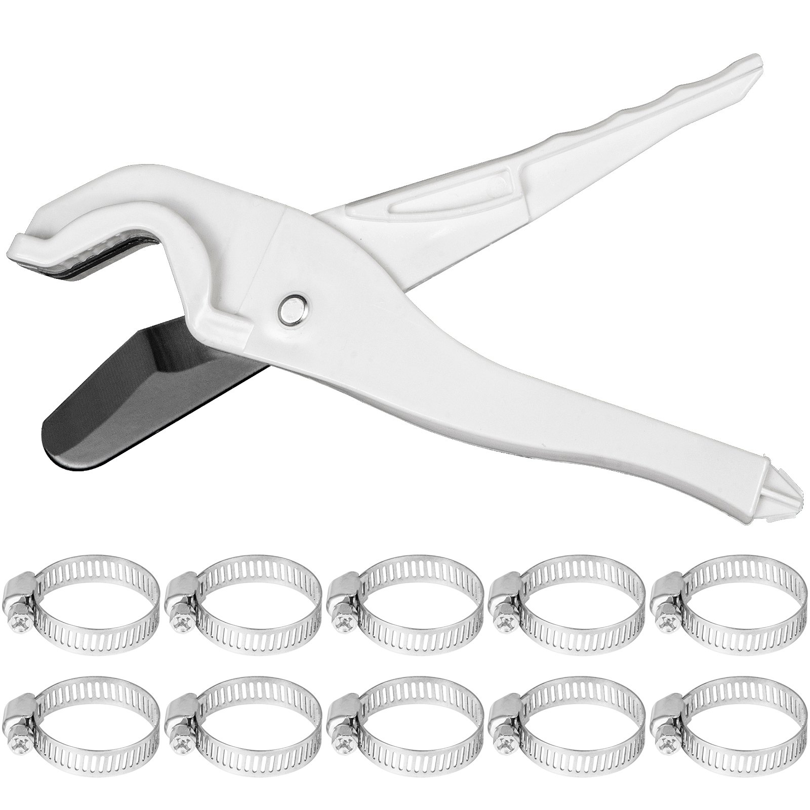 Tubería PEX VEVOR de 3/4 de pulgada y 100 pies de longitud. Tubería flexible PEX-B para agua potable. Líneas de agua PEX para agua caliente/fría, fácil de restaurar. Aplicaciones de plomería con cortador y abrazaderas gratis. Azul.