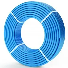 Tubería VEVOR PEX de 1/2 pulgada, 300 pies de longitud, tubería flexible PEX-B para agua potable, líneas de agua Pex para agua fría/caliente y fácil restauración, aplicaciones de plomería con cortador y abrazaderas gratis, azul